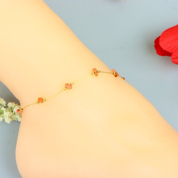 Handmade Anklet – A Stylish Choice for Women, Thoughtful Gift Idea, EVCH1046 - Picture 10 of 11